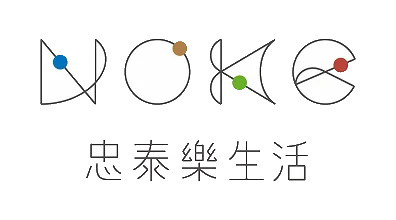NOKE 忠泰樂生活 Logo